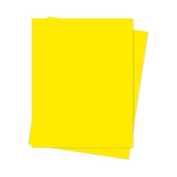 FOAMY HOJA LISA COLOR AMARILLO FUERTE (PX25)
