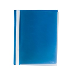 FOLDER PLASTICO FAST T/CARTA COLOR CELESTE
