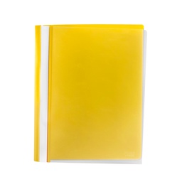 FOLDER PLASTICO FAST T/CARTA COLOR AMARILLO