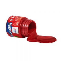 TEMPERA FAST 30ML COLOR ROJO DICIEMBRE