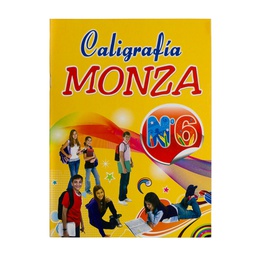 CUADERNILLO DE CALIGRAFIA MONZA #6