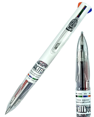 BOLIGRAFO BRETTON WGK102 TINTA GEL 0.5MM 4COL.