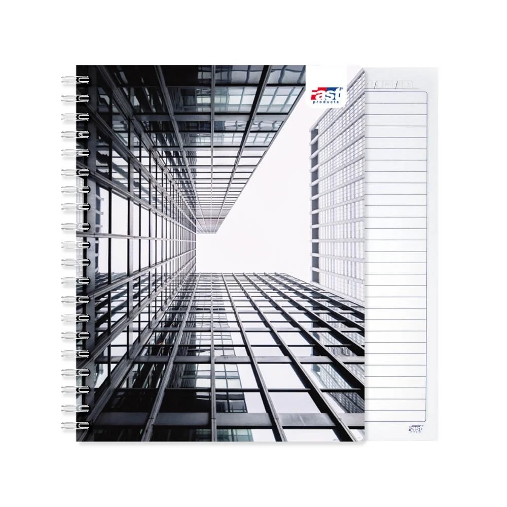 CUADERNO D/ESPIRAL FAST 200H TD MASCULINO/SPOT