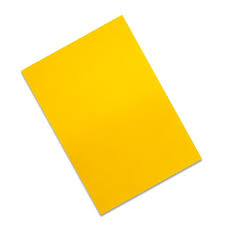 FOAMY HOJA LISA COLOR AMARILLO ORO (PX25)