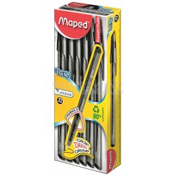 BOLIGRAFO MAPED ICE ESSENTIAL NEGRO CX12