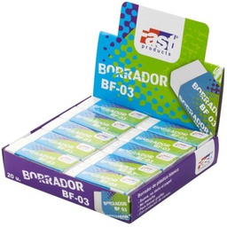 BORRADOR FAST PLASTICO GRANDE BF-03 (CX20)