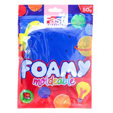 FOAMY MOLDEABLE FAST 50GR. AZUL (ELECTRICO)
