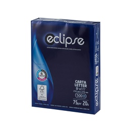 PAPEL PARA FOTOCOP.  ECLIPSE 75GR TAMAÑO CARTA (X RESMA)