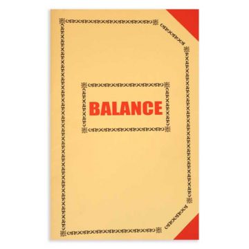 CUADERNO DE CONTABILIDAD BALANCE 60H
