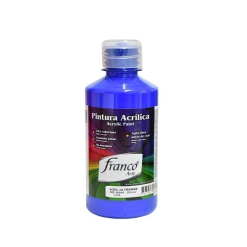 PINTURA ACRILICA FRANCO 250ML. AZUL ULTRAMAR