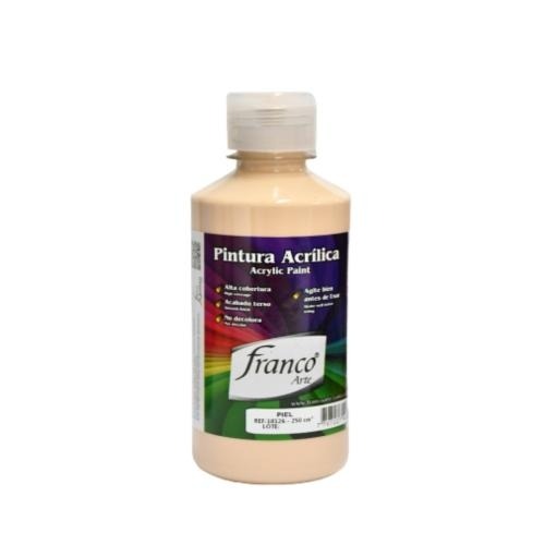 PINTURA ACRILICA FRANCO 250ML. PIEL