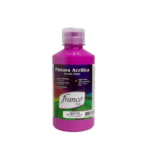 PINTURA ACRILICA FRANCO 250ML. MAGENTA