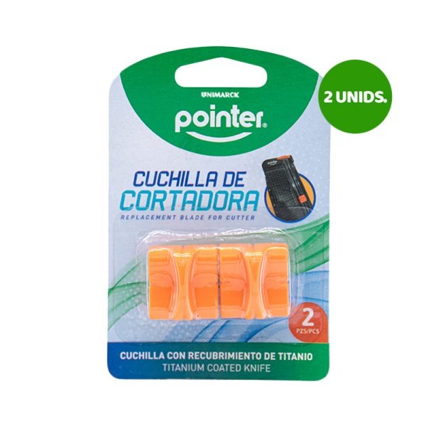 REPUESTO DE CUCHILLA PARA GUILLOTINA POINTER 2PZS