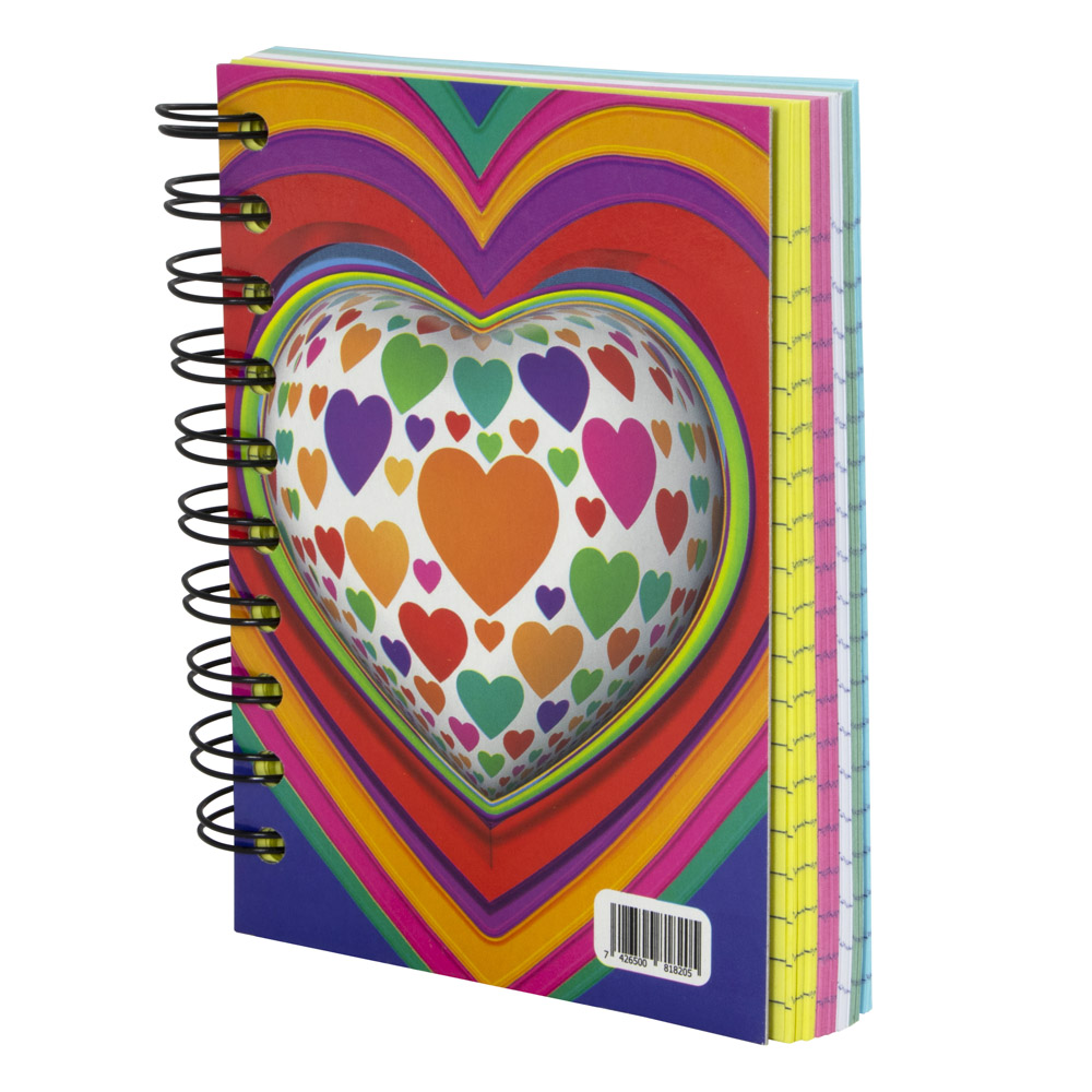 LIBRETA PACASA DOBLE ANILLO 150H 229924 COLORES