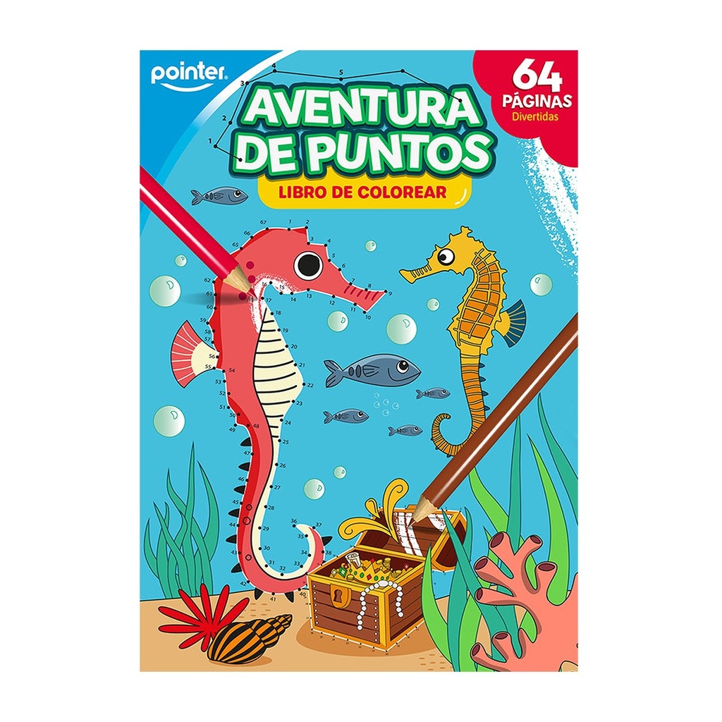 LIBRO PARA COLOREAR POINTER AVENTURA 32 HOJAS DB23230