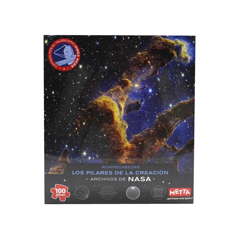 ROMPE CABEZAS METTA PILARES DE LA CREACION NASA 100 PZS