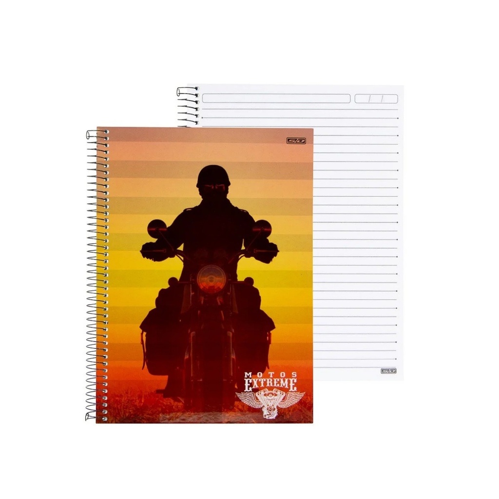 CUADERNO ESPIRAL MULTIMATERIA SD 10169 240H TD MOTOS EXTREME