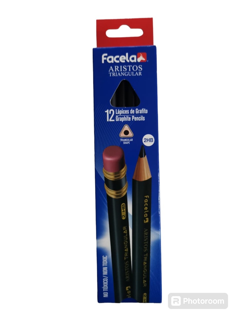 LAPIZ FACELA ESCOLAR TRIANGULAR CX12