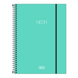 [DIST00018] CUADERNO ESPIRAL MULTI. TILIBRA 10 MAT. 160H P/DURA NEON