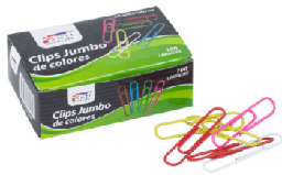 [DIST00432] CLIPS FAST DE COLORES JUMBO (CX100)