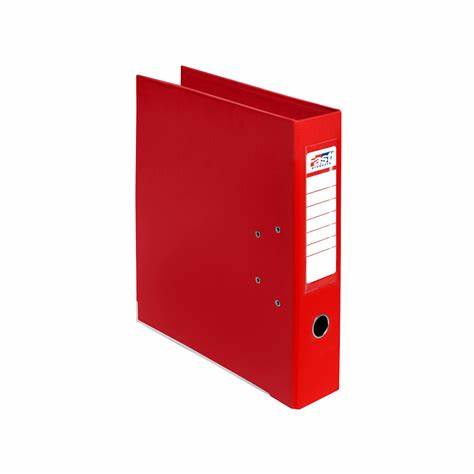 [DIST00026] ARCHIVADOR FAST DESARMADO CARTA  ROJO