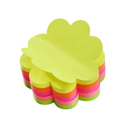 BLOCK STICKN NEON FIGURA DE FLOR 250H COD. 21357