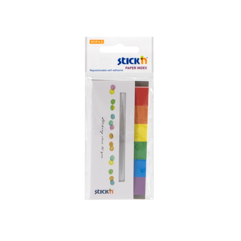 [DIST00389] BANDERITAS STICKN 21598/21599 ARCOIRIS/CANDY
