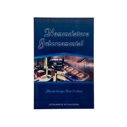 LIBRO DE LA NOMENCLATURA GUBERNAMENTAL