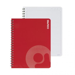 CUADERNO ESPIRAL 239950 PACASA RAYADO 70H (CX56)