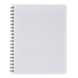 CUADERNO ESPIRAL PACASA 239951 CUADROS 5MM 70H Cx56