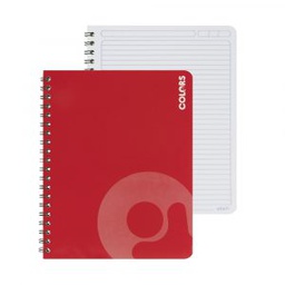 CUADERNO ESPIRAL PACASA 239953 DOBLE LINEA 70H Cx56