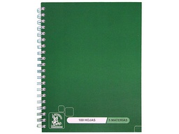 CUADERNO ESPIRAL CONQUISTADOR 3058 MULTIMAT. 180H CUADROS