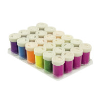 BOTE DE DIAMANTINA 10GR. COLORES FLUORECENTES CX30