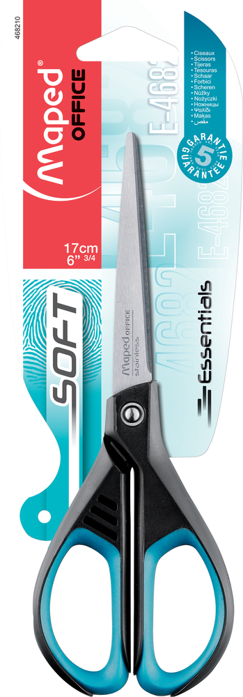 TIJERA MAPED 468210 ESSENTIAL SOFT 17CM