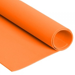 FOAMY PLIEGO LISO NARANJA (PX5)