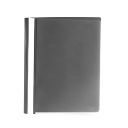 FOLDER PLASTICO FAST T/CARTA COLOR GRIS