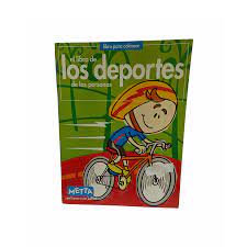LIBRO METTA PARA COLOREAR LOS DEPORTES