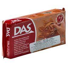 MASA MOLDEABLE DAS 1KG. TERRACOTA