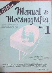 MANUAL DE MECANOGRAFIA  #1