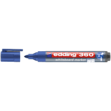 MARCADOR EDDING 360 PIZARRA P/REDONDA AZUL
