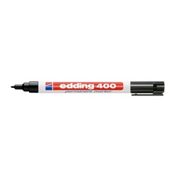 MARCADOR EDDING 400 PERMAN. PUNTA FINA  NEGRO