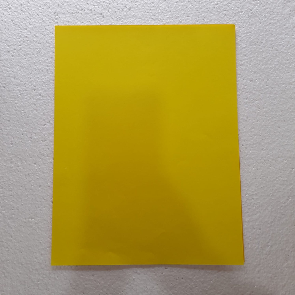 PAPEL BOND CARTA AMARILLO FLUORESCENTE