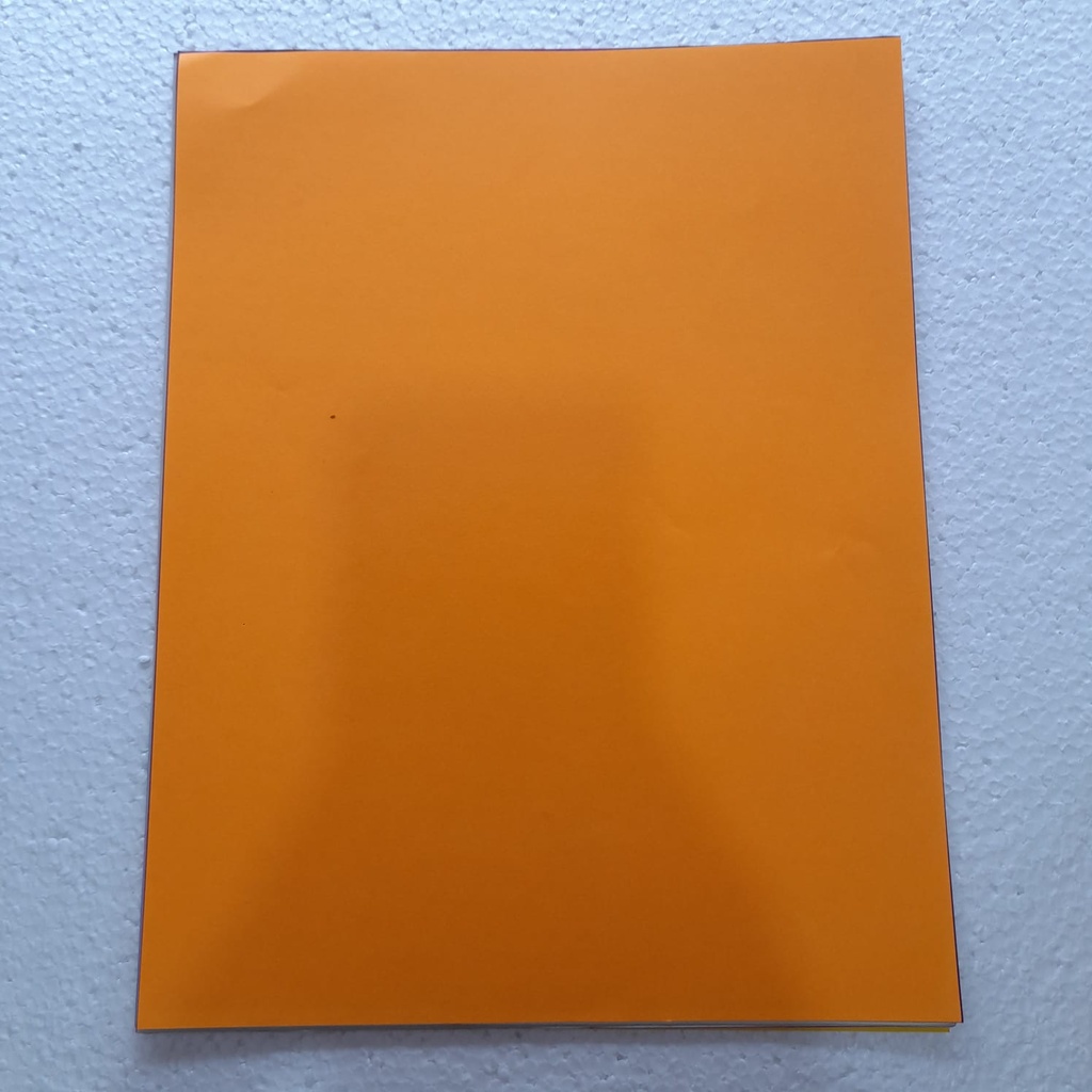 PAPEL BOND OFICIO NARANJA FLUORESCENTE