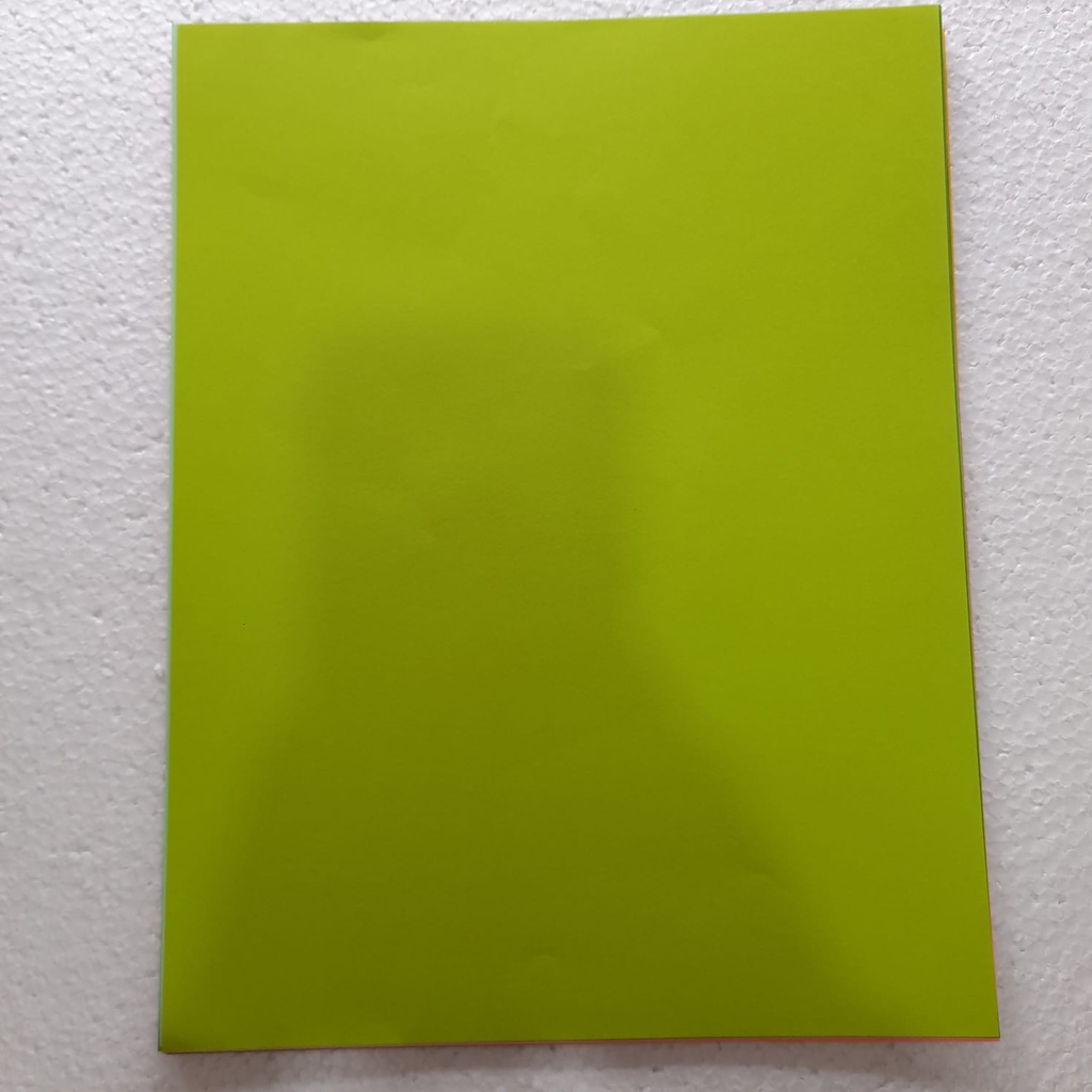 PAPEL BOND OFICIO VERDE LIMON