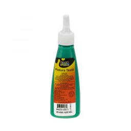 [DIST01570] PINTURA TEXTIL CREATEX  VERDE FUERTE NACARADO