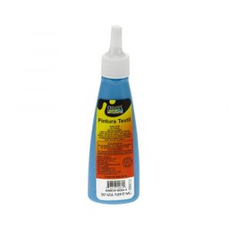 PINTURA TEXTIL CREATEX  AZUL FUERTE NACARADO