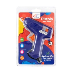 PISTOLA PARA SILICON FAST PEQUEÑO  AZUL