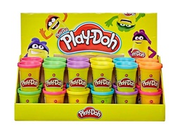 PLASTICINA PLAY-DOH DE 4 ONZ COL.SURTIDOS (CX36)