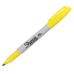 MARCADOR PERM. SHARPIE PUNTA FINA  AMARILLO