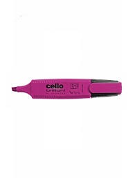 [DIST01721] RESALTADOR CELLO ROSADO CX12